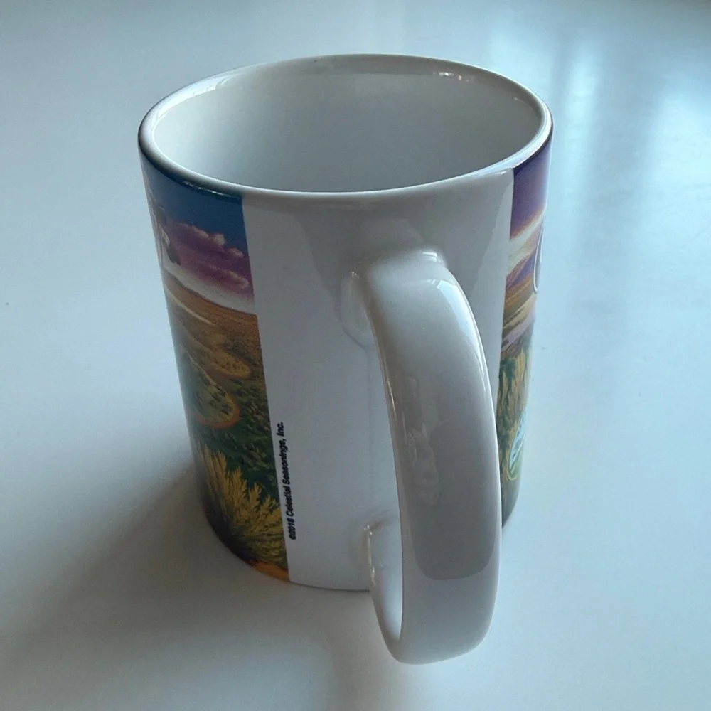 Discontinued RARE  2- Celestial Seasonings Safari Spice Tea Mugs